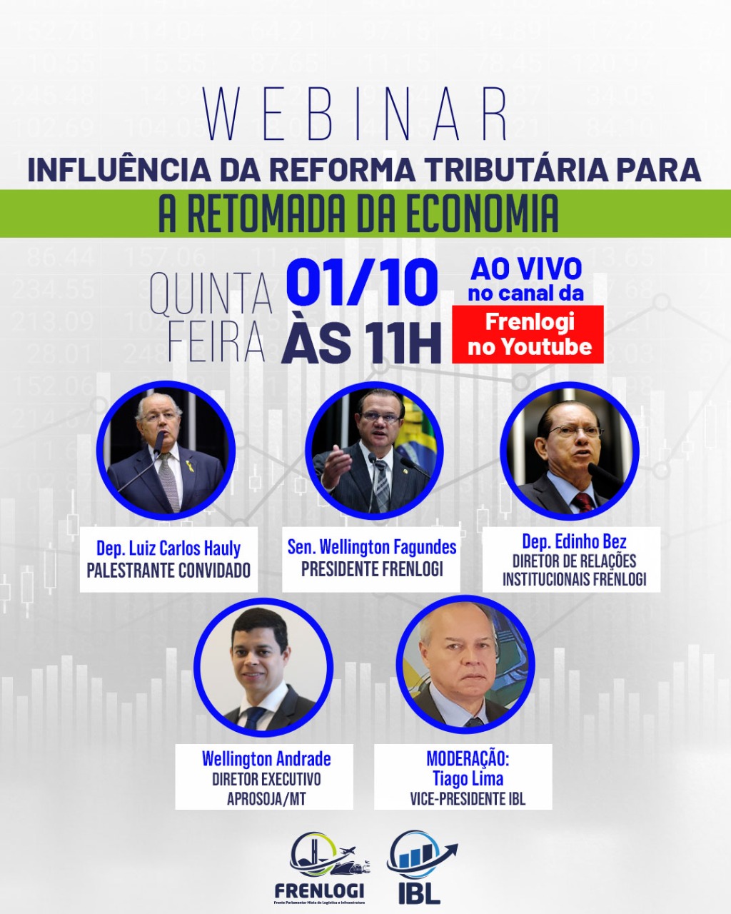 Leia mais sobre o artigo Reforma Tributária é tema de webinar promovido por Frenlogi-IBL