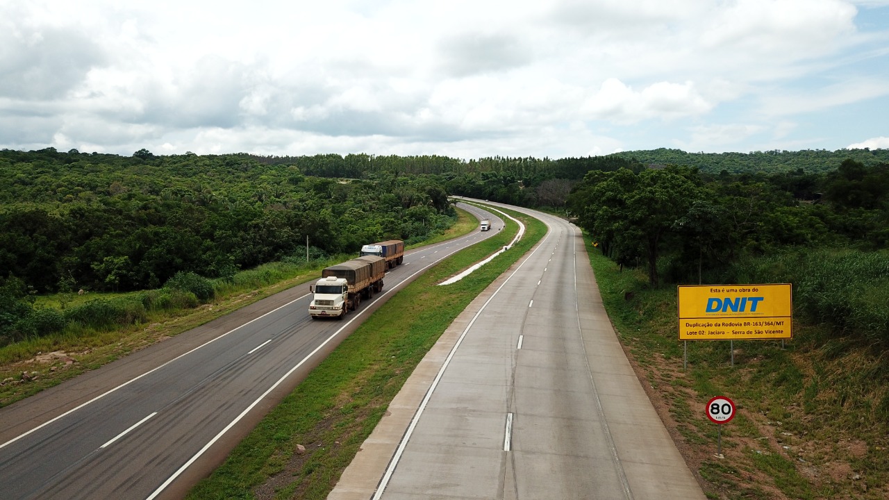 Leia mais sobre o artigo 2021 marcará duplicação da BR-163/364 de Cuiabá a Rondonópolis